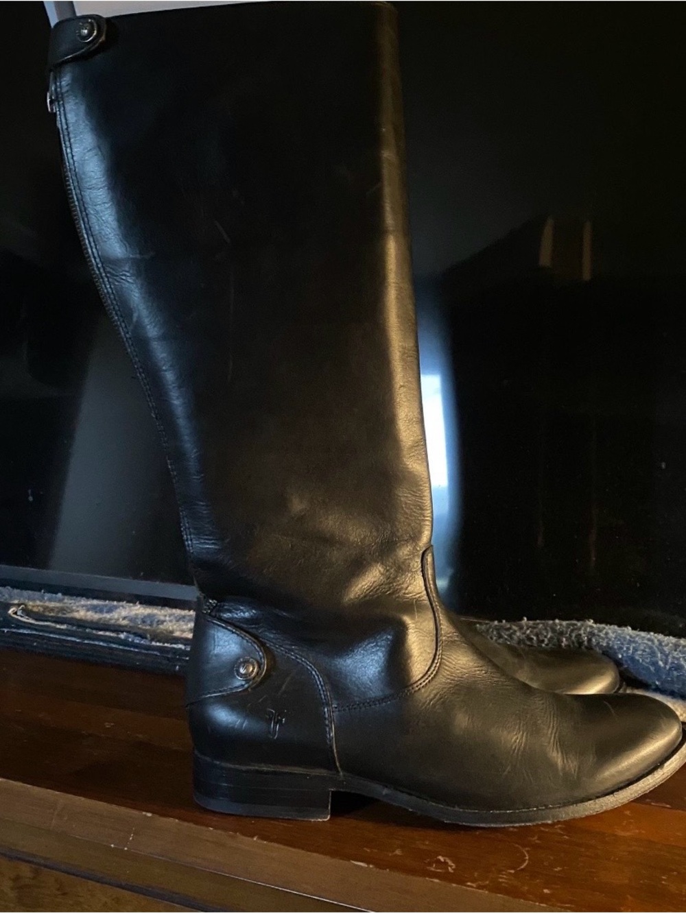 Frye Melissa Riding Leather Boots - Picture 2 of 11